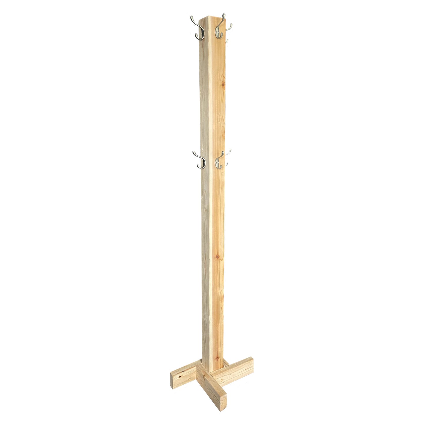 Cedar Post Coat Rack