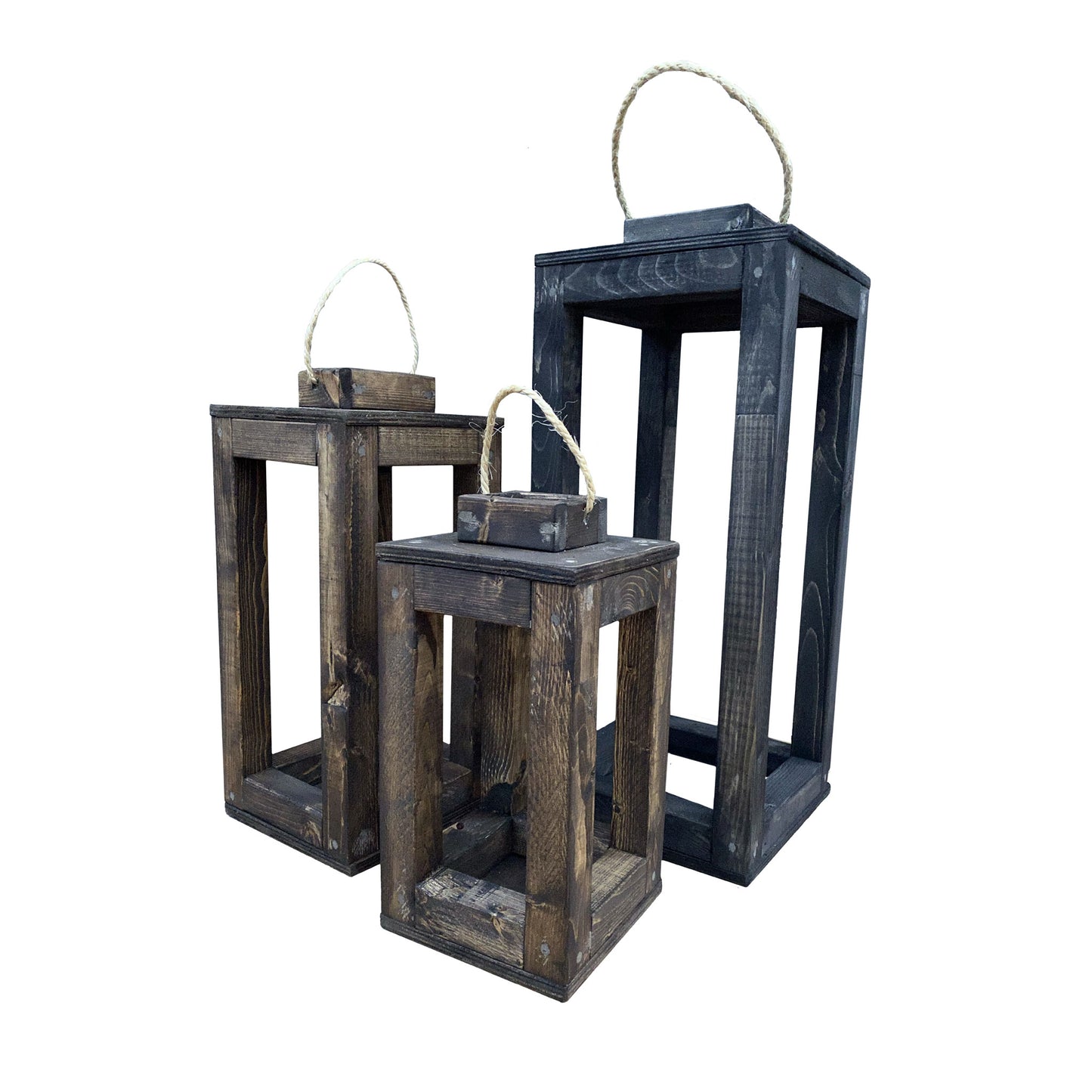 Covered Wood Lantern