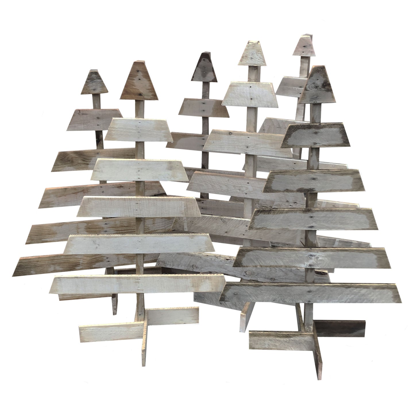 Repurposed Pallet Tree