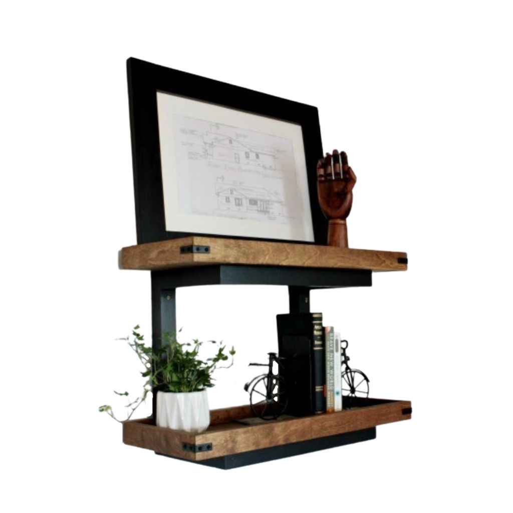 2-Shelf Floating Shelf