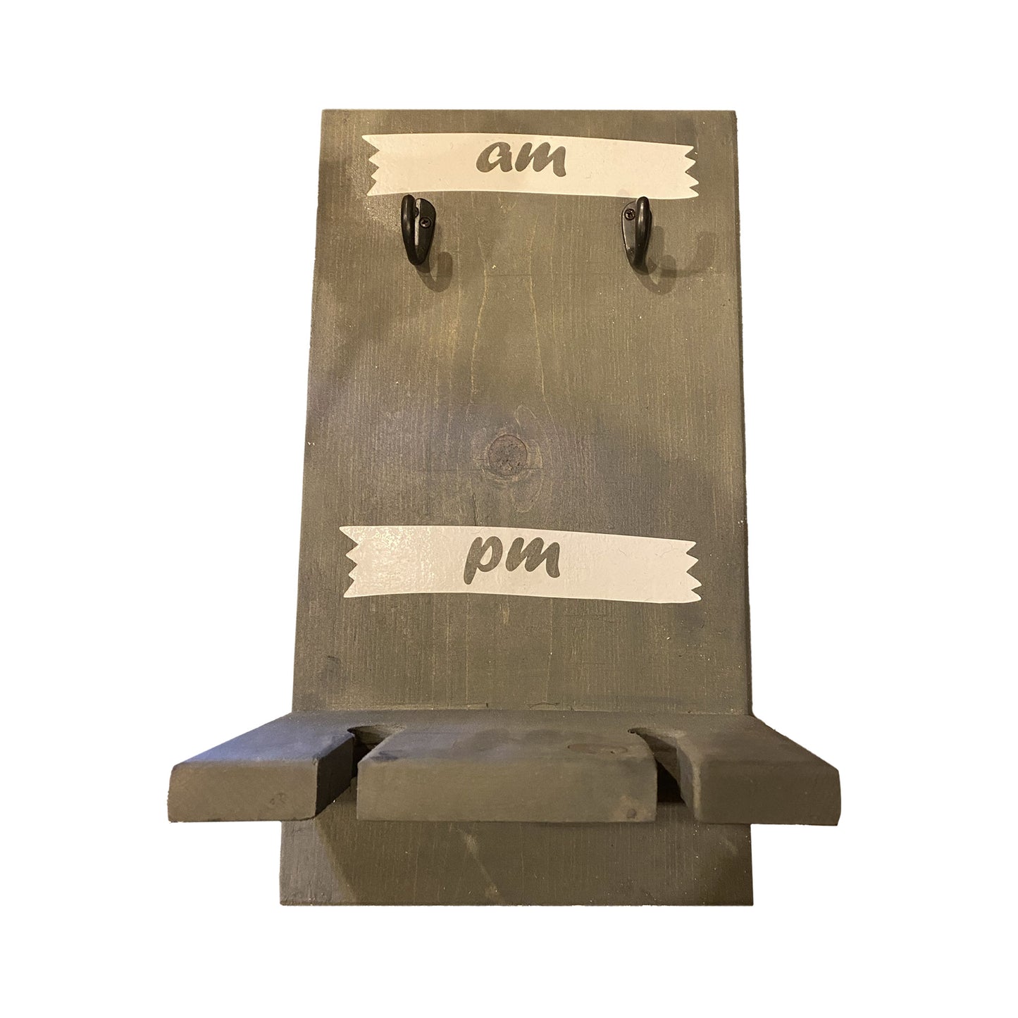 Wake Up & Wind Down Pine Shelf