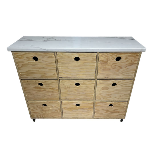 9-Drawer Storage Cabinet