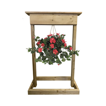 Hanging Flower Basket Stand