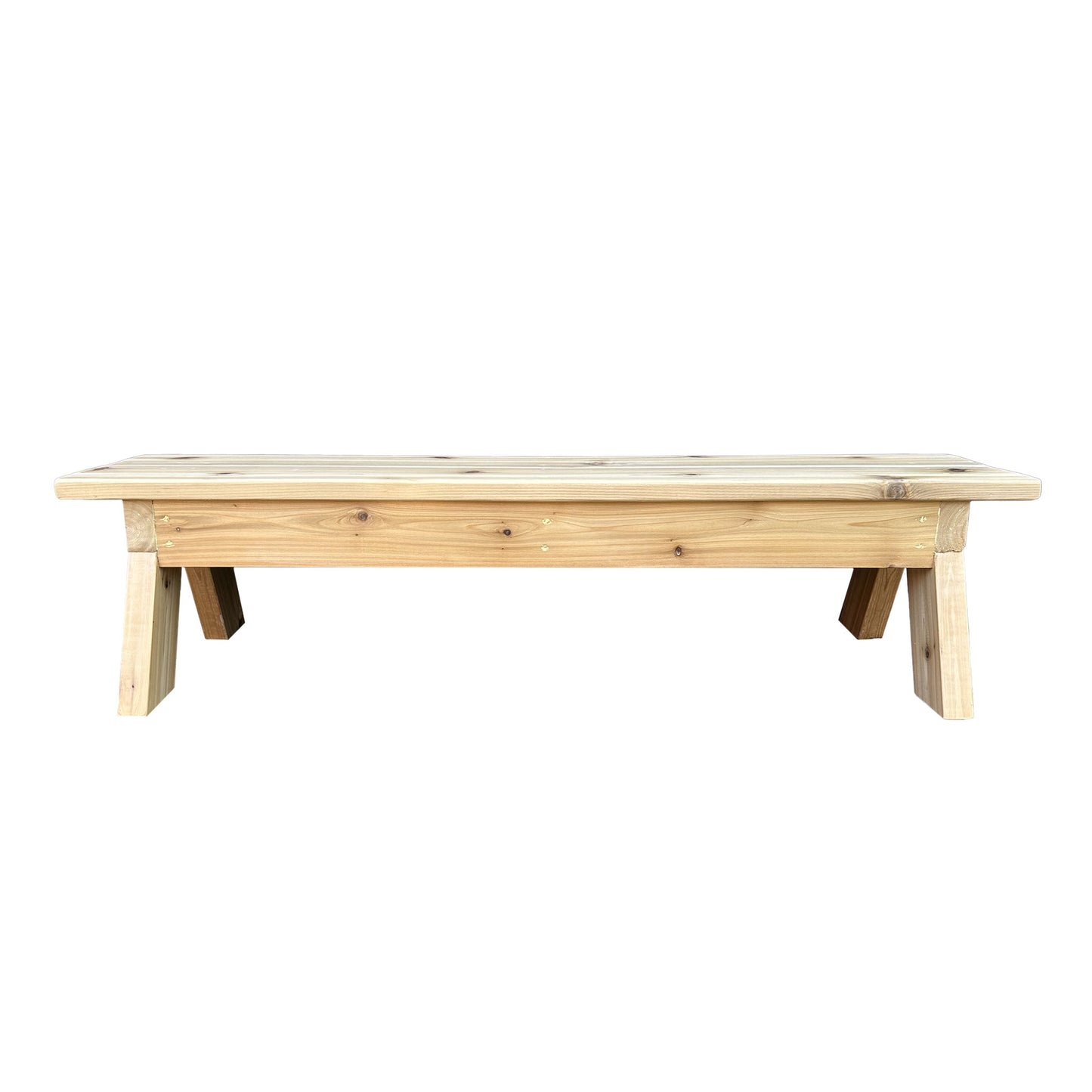 Kid's Outdoor Cedar Bench