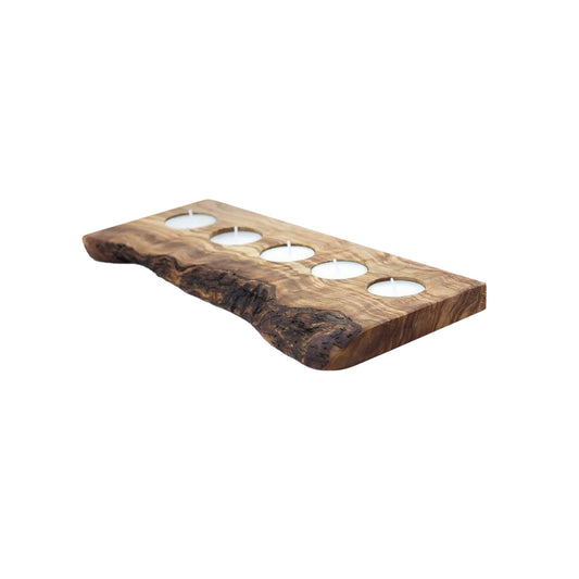 Live Edge Maple Candle Holder