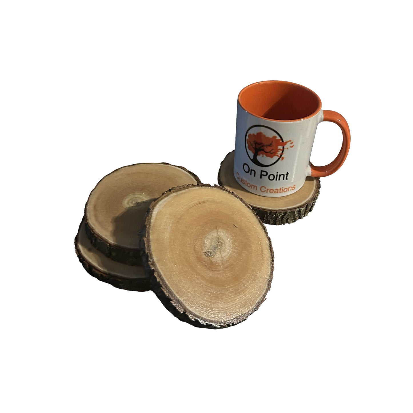 Maple Wood Coaster Set (x4)