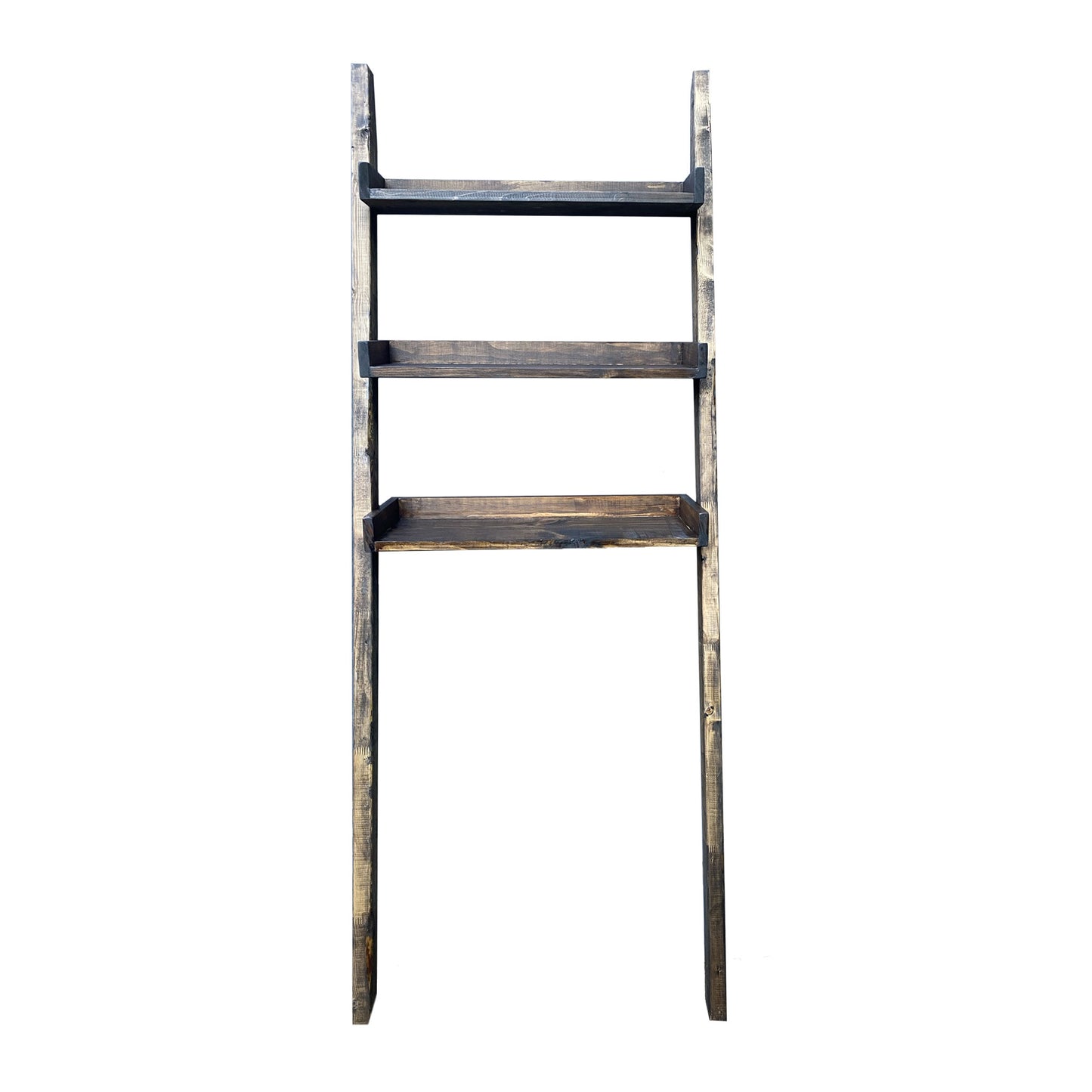 Over the Toilet Ladder Shelf