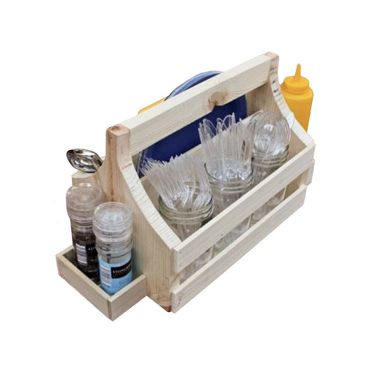 Pine Camping Caddy