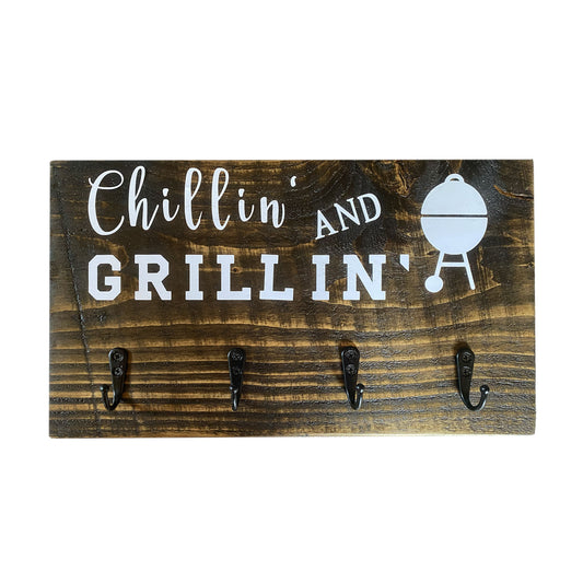 Pine Chill n' Grill BBQ Utensil Holder