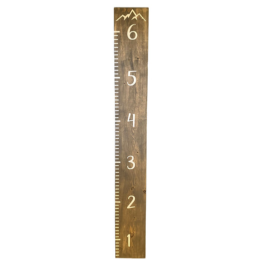 Rustic Ruler Growth Chart