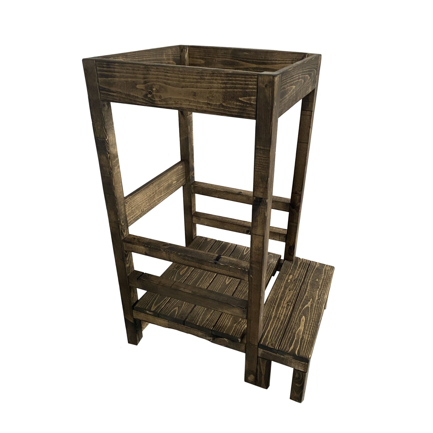 Kid's Kitchen Helper Learning Tower, Spruce
