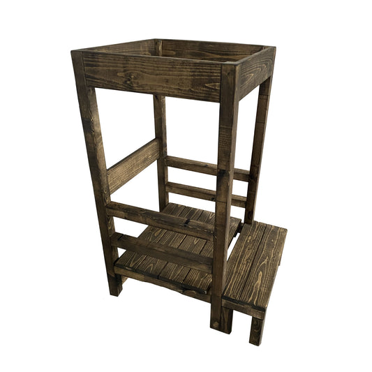 Kid's Kitchen Helper Learning Tower, Spruce